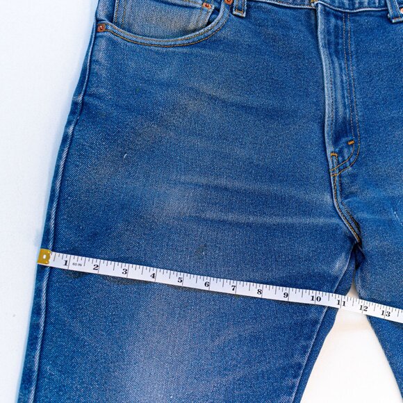 Levis 517 Bootcut Jeans 34 x 29 Cowboy Altered Hemmed - Picture 7 of 16